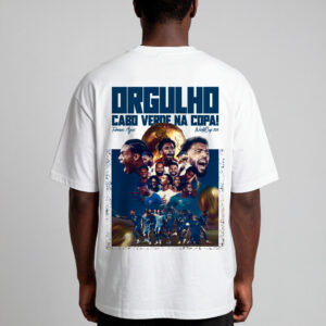 Orgulho Cabo Verde - T-Shirt Oversize